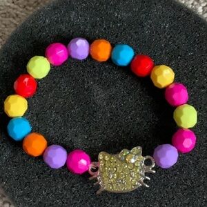 HELLO KITTY BEADS & RHINESTONES STRETCH BRACELETS IN VARIOUS COLORS!
TWO FOR $15